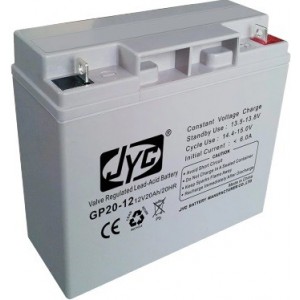  Baterie UPS 12V / 20Ah  JYC GP20-12, Valve Regulated AGM Lead-Acid Battery  ( 181 x 77 x 167 mm )