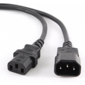 Cable, Power Extension UPS-PC 1.8m, with VDE approval, Cablexpert 