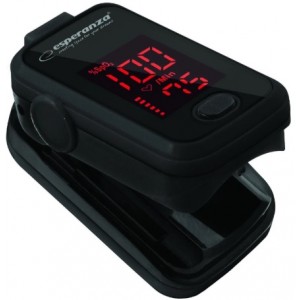 Finger pulse oximeter ESPERANZA OXYGEN ECO001, Big font OLED Display, SPO2 measuring range: 35-100%, Accuracy: 70% - 100% ± 3%, Pulse rate: Measuring range: 30bpm - 240bpm Parameter accuracy: ± 2bpm or ± 2%, Power supply: 2 *AAA batteries(1.5V)