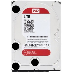 3.5" HDD 4TB Western Digital Red (NAS Storage) WD40EFAX, IntelliPower, SATA3 6GB/s, 256MB (hard disk intern HDD/внутрений жесткий диск HDD)
