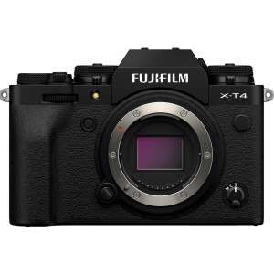 Fujifilm X-T4 Black Body, 26.1 Mpix, 23.5mm x 15.6mm (APS-C) X-Trans CMOS 4; ISO 51200; IBIS (Sensor Shift); UHD 4K/60fps 10 bit Video; 425-point hybrid AF System; X-Processor Pro 4 Engine; RAW+JPEG; WI-FI & Bluetooth Ver. 4.2; 3,69 EVF; 3,0 LCD 1620K Fl