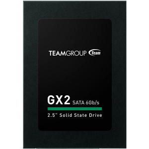  128GB SSD 2.5" Team GX2, 7mm, Read 500MB/s, Write 320MB/s, SATA III 6.0 Gbps (solid state drive intern SSD/внутрений высокоскоростной накопитель SSD)