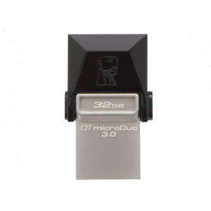 32GB USB3.1  Kingston DataTraveler microDuo 3.0 G2, Ultra-small, USB OTG microUSB (On-The-Go), (Read 100 MByte/s, Write 15 MByte/s)