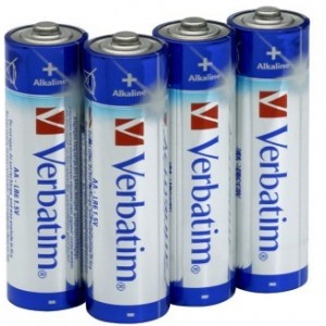 Verbatim Alcaline Battery AAA, 4pcs, Blister pack