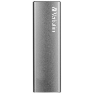 M.2 External SSD 480GB  Verbatim Vx500 USB 3.1 Gen 2, Sequential Read/Write: up to 500/430 MB/s, Windows®, Mac, PS4 and Xbox One compatible, Light, Portable, Durable, Ultra-compact aluminum housing, Low power consumption