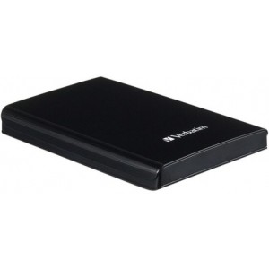2.5" External HDD 1.0TB (USB3.0)  Verbatim "Store 'n' Go with SD Card Reader ", Black, SD Card 16GB included, Card Reader: SD4.0: UHS-II Ultra High Speed, Nero Backup Software, Green Button Energy Saving Software