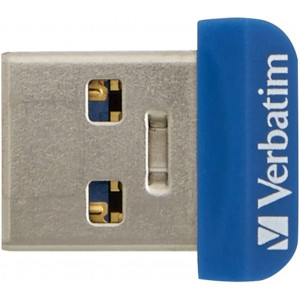 32GB USB3.0  Verbatim Store 'n' Stay NANO, Blue, Ultra-small, (Read 80 MByte/s, Write 25 MByte/s)