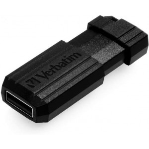 16GB USB2.0  Verbatim PinStripe, Black, Push and Pull Sliding feature (Read 12 MByte/s, Write 5 MByte/s)