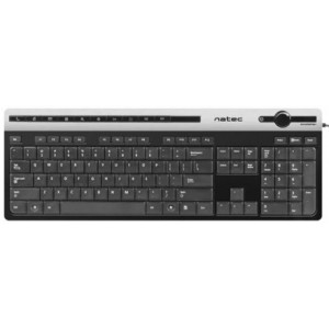 Natec Keyboard Swordfish Slim, US Layout