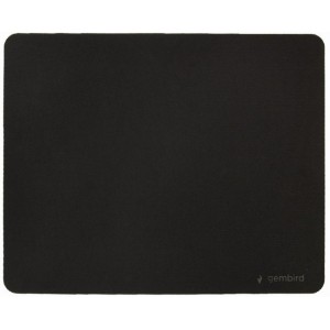 Gembird Mouse pad MP-S-BK, SBR rubber, Black