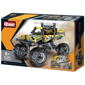Конструктор QiHui Pull Back Off-Road Vehicle 199 pcs (5804)