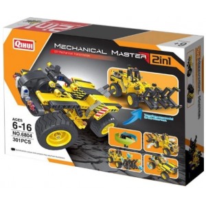 Constructor QiHui Construction Timber Crab & Dune Buggy 301 pcs (6804)