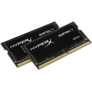 16GB (Kit of 2*8GB) DDR4-3200 SODIMM Kingston  HyperX® Impact, PC25600, CL20, 1.2V