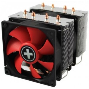 XILENCE Cooler XC044| "M504D" Performance C Series, Socket 2011/1150/1151/1155/1156/1366/2066/1200 & AM4/FM2+/AM3+, up to 180W, 2 fans - 92 x 92 x 25mm, Hydro-bering fan, 600-2200 rpm, 18.0~21.8dBA, 4pin, PWM,  4 heatpipes