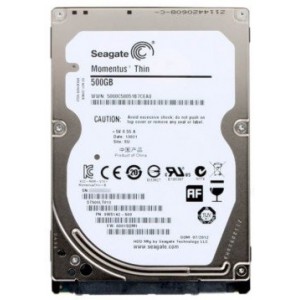 2.5" HDD 500GB  Seagate ST500LT012, Momentus Thin™, 5400rpm, 16MB, 7mm, SATAII, NP