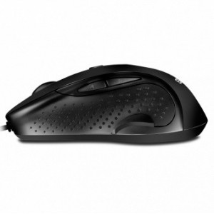 SVEN RX-113, Optical Mouse, 5+1 buttons, 800 - 2000dpi, USB, 1.5m, Black