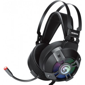 MARVO "HG9015G"  Marvo Headset HG9015G Wired Gaming, USB 7.1, Rainbow Backlight