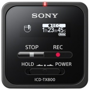Digital Voice Recorder SONY ICD-TX800, 16GB TX Series Black