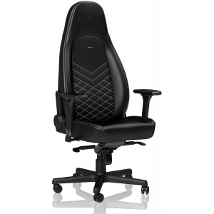 "Gaming Chair Noble Icon NBL-ICN-PU-BPW Black/White, User max loadt up to 150kg / height 165-190cm
--
https://www.noblechairs.com/icon-series/gaming-chair-pu-leather
Specifications:
Practical tilting function (max. 11°)
4D Armrests with maximum adj