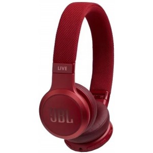 JBL LIVE 400BT / Wireless Over-Ear Headphones, Red