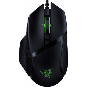 RAZER Basilisk V2 / Optical Gaming Mouse switches, 20000dpi, Razer Optical Mouse Switches 70 mln cycle, 11 programmable buttons,Speedflex Cable
