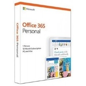 Microsoft 365 Personal English Sub 1YR Central/Eastern Euro Only Mdls P6 
