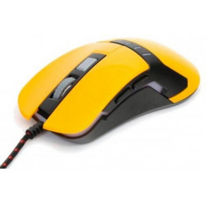 Мышь Omega VARR OM-270 Gaming 1200-1600-2400-3200Dpi Yellow