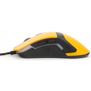 Мышь Omega VARR OM-270 Gaming 1200-1600-2400-3200Dpi Yellow