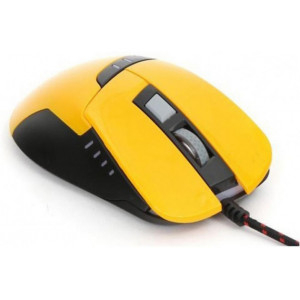 Мышь Omega VARR OM-270 Gaming 1200-1600-2400-3200Dpi Yellow