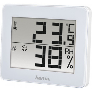 Hama TH-130 Thermo / Hygrometer, white