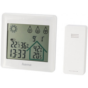 Hama "Action" Weather Station, white