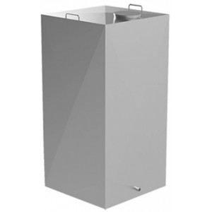 BUTOI INOX ZIG 250 Lt/patrat Q125