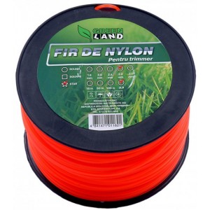 Леска для триммера GREENLAND GL-3.0x3LB