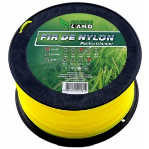 Леска для триммера GREENLAND GL-2.4x3LB