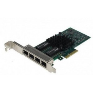 PCI-e Intel Server Adapter Intel I350AM4,  6 Copper Port 1Gbps 
