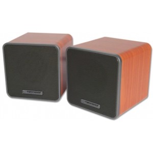 Speakers 2.0 Esperanza Ballad EP152, 5W (2 x 2.5W), Volume control, built in amplifier, Power supply: 5V, They require: USB and mini-jack 3.5mm headphone output, Cable length: 1.35m, Weight: 495g