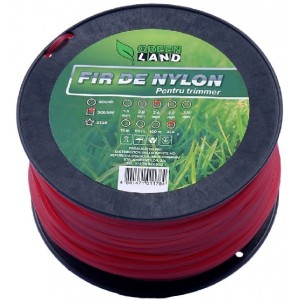 Леска для триммера GreenLand GL-2.4x3LB 235m