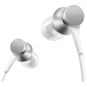 "Xiaomi Mi in -Ear Headphones Basic
Mythro aluminum earbuds with mic are a well designed pair of headphones that offer quality sound at an affordable price. Use the built-in HandyStrap for convenient cable management. Matt Silver"