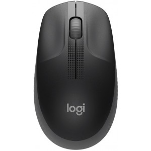 Logitech Wireless Mouse M190 Full-size - CHARCOAL - 2.4GHZ - EMEA - M190