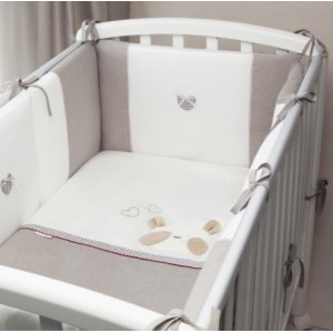 Комплект постельного белья для детей ПРЯТКИ НОВИНКА т.мю Perina, арт. ПР6-01.5 Молочно-белый