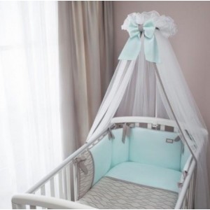 Комплект постельного белья для детей Elfetto НОВИНКА т.мю Perina, арт.EF6-01.1 Мятный