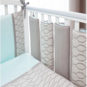 Защита для детской кроватки (комплект стик-бортиков из 5 штук) " Elfetto" т.м. Perina, арт.ЭФ1/5-01.1 (страна пр-ва:РБ) Мятный