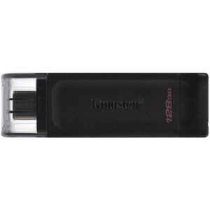 128GB USB-С 3.2  Kingston DataTraveler 70 USB-C 32GB, USB 3.2, USB-C, (Read 80 MByte/s, Write 20 MByte/s)