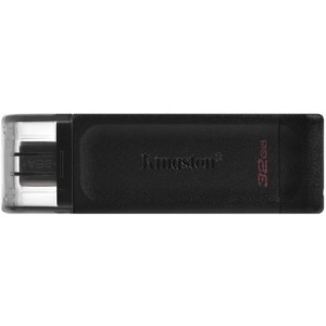 32GB USB-С 3.2  Kingston DataTraveler 70 USB-C 32GB, USB 3.2, USB-C, (Read 80 MByte/s, Write 20 MByte/s)