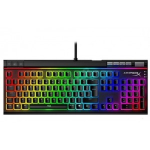 HYPERX Alloy Elite 2 RGB Mechanical Gaming Keyboard (RU), Mechanical keys (HyperX Red key switch) Backlight (RGB), 100% anti-ghosting, Key rollover: 6-key / N-key modes, Ultra-portable design, Solid-steel frame, USB