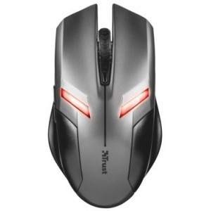 Trust Gaming Ziva Mouse, 800 - 2000 dpi, 6 button, Breathing LED illumination, USB, Black