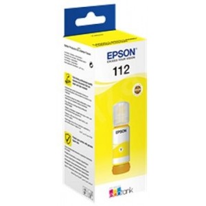 "Ink  Epson C13T06C44A, 112 EcoTank Ink Bottle, Yellow
Ink Bottle for Epson L15150/ L15160, 6000 pg "