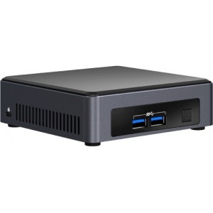 Mini PC (Barebone) Intel® NUC Kit NUC7i3DNK2E (Intel® Core™ i3-7100U 2C/4T 2.4GHz, 2x SO-DIMM DDR4(max32GB), 1xM.2 PCIe X4, Intel® HD Graphics 620, 2xHDMI 2.0a; DP1.4,  4xUSB 3.1 Gen2, , 1xGbE LAN, WiFi AC /BT4.2)