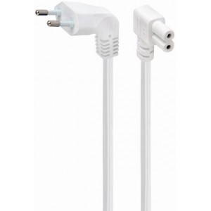 "Power Cord PC-220V  2.5m  Russian Plug, Cablexpert, angled socket, White, PC-184L-VDE-2.5M-W
- 
https://cablexpert.com/item.aspx?id=11064 "