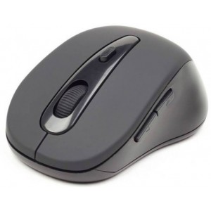 Gembird MUSWB2, Bluetooth Optical Mouse, 6-button, 800/1200/1600dpi, Nano Reciver, USB, Black
